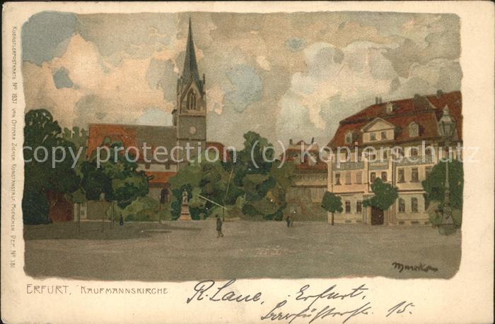ERFURT CITY Kaufmannskirche