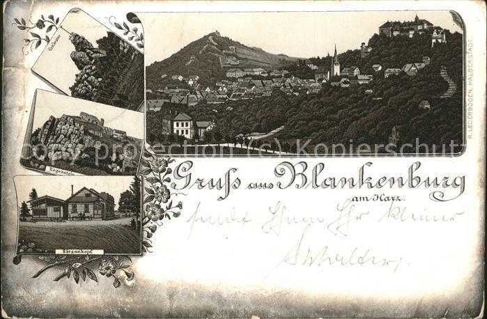 Blankenburg Harz Ziegenkopf Stadt