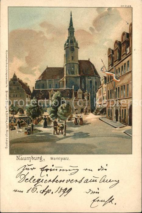 Naumburg Saale Marktplatz