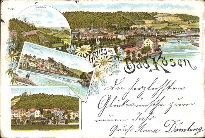 Bad Koesen Gradierwerk Rudelsburg