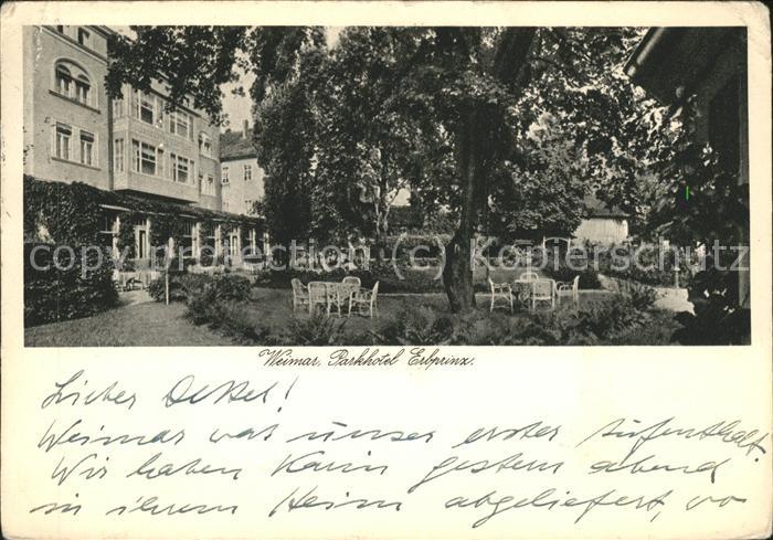 Weimar Thueringen Parkhotel Erprinz