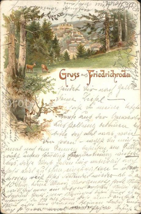 Friedrichroda Zwerg Rehe