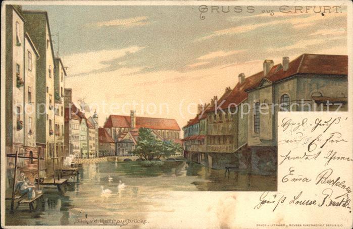 Erfurt Rathausbrücke