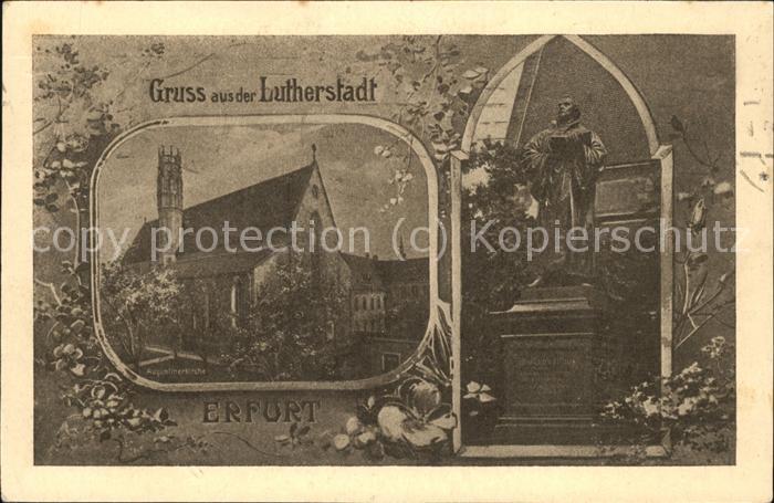 ERFURT CITY Lutherstadt