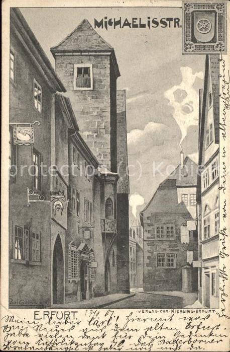 ERFURT  CITY Michaelisstr.