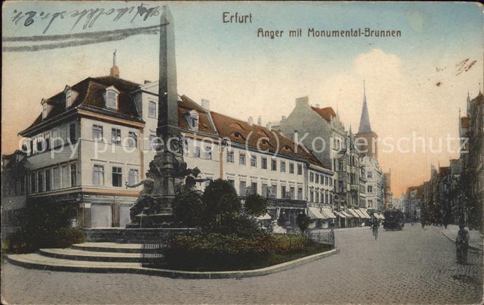 Erfurt Anger Monumental-Brunnen