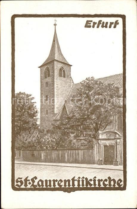 ERFURT CITY St. Laurentiikirche