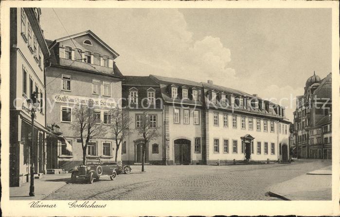 Weimar Thueringen Goethehaus