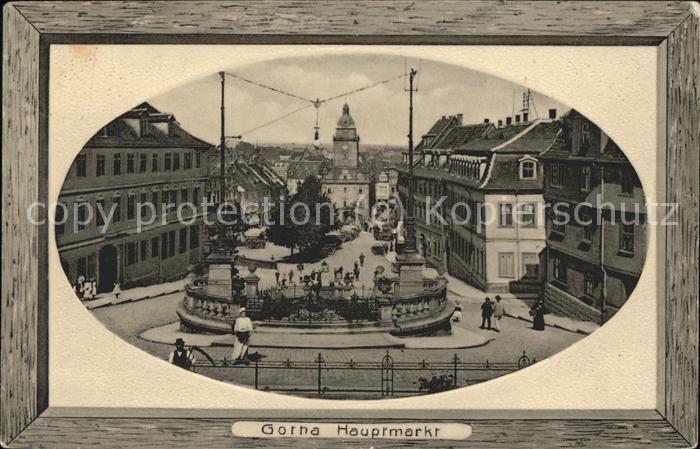 Gotha Thueringen Hauptmarkt