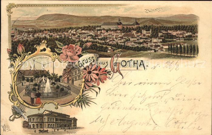 Gotha Thueringen Schlossberg Theater