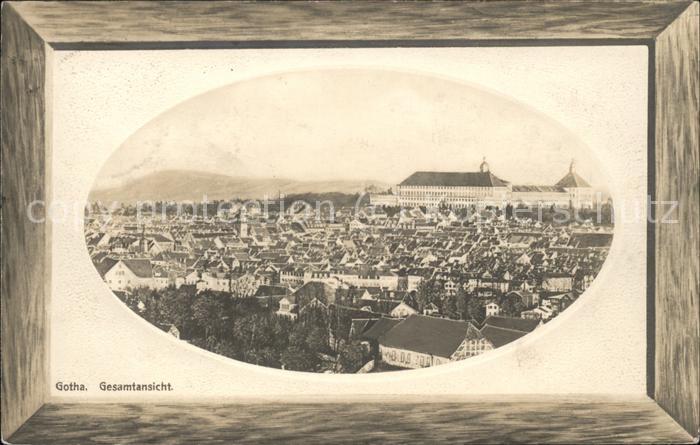 Gotha Thueringen Gesamt Stadt