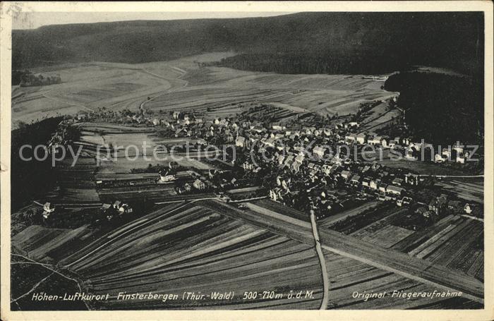 Finsterbergen Fliegeraufnahme