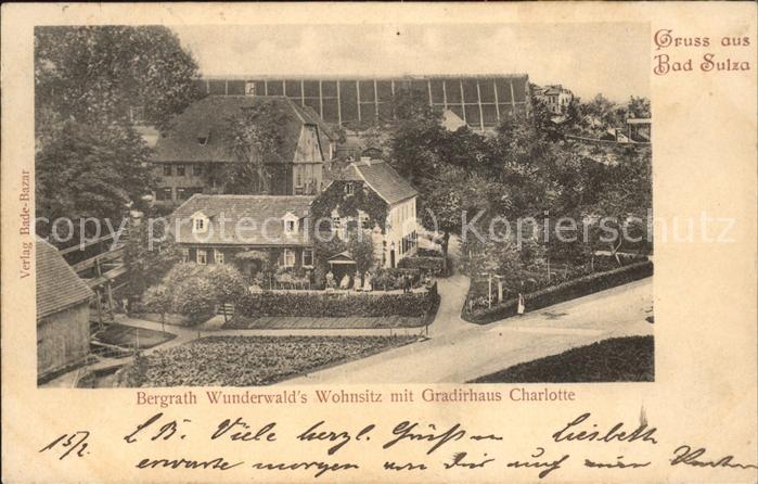 Bad Sulza Bergrath Wunderwalds Wohnsitz Gradirhau