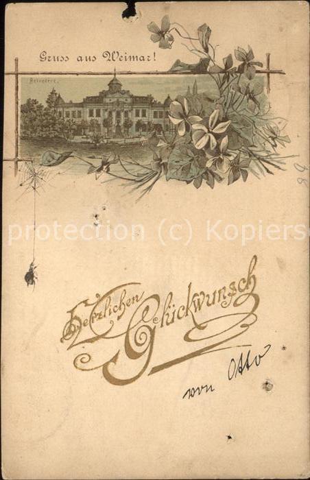 Weimar Thueringen Belvedere