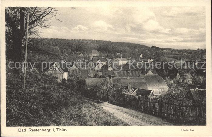 Rastenberg Bad Rastenberg Untertor
