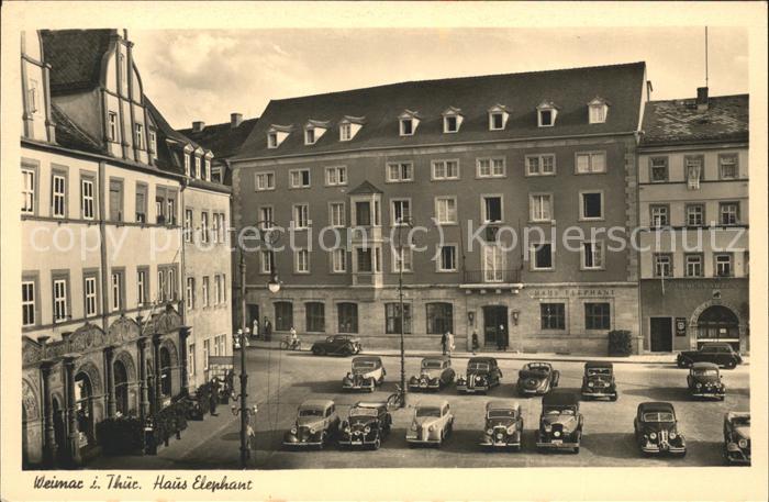 Weimar Thueringen Haus Elephant