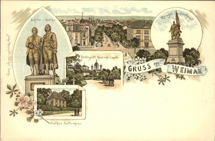 Weimar Thueringen Fürstengruft Krieger-Denkmal
