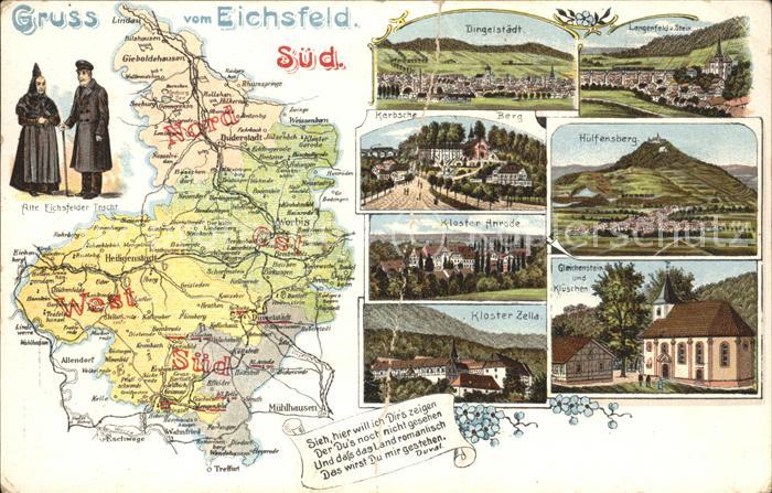 Dingelstaedt Hülfensberg Kloster Zella Lengenfeld