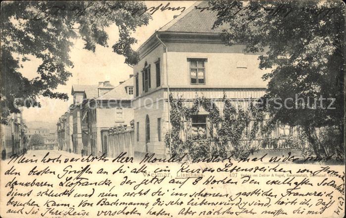 Weimar Thueringen Liszthaus