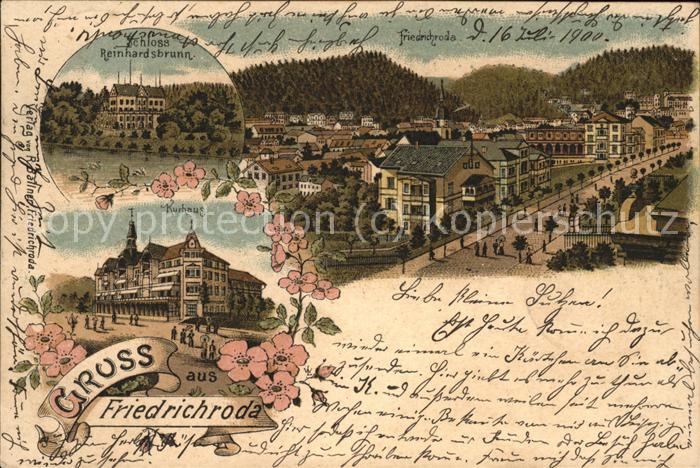 Friedrichroda Schloss Reinhardsbrunn Kurhaus