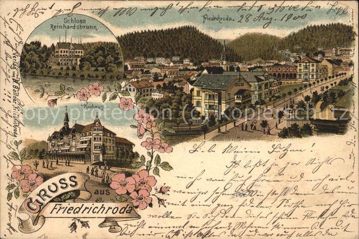 Friedrichroda Schloss Reinhardsbrunn Kurhaus