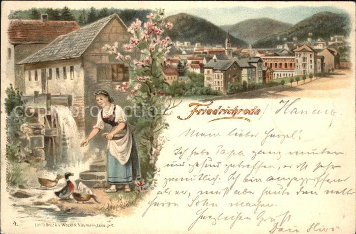 Friedrichroda Künstlerkarte