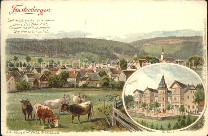 Finsterbergen Kühe Kurhaus