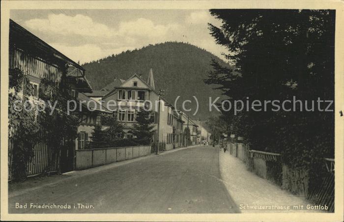 Bad Friedrichroda Schweizerstr. Gottlob