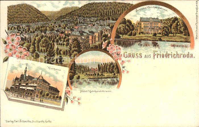 Friedrichroda Schloss Reinhardsbrunn Kurhaus Hotel