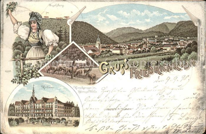 Friedrichroda Kurhaus Inselsberg Tracht