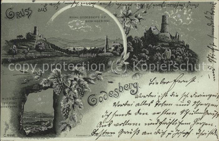 Godesberg Bad Ruine Godesberg Siebengebirge