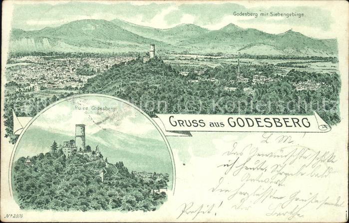 Godesberg Bad Godesberg Siebengebirge Ruine