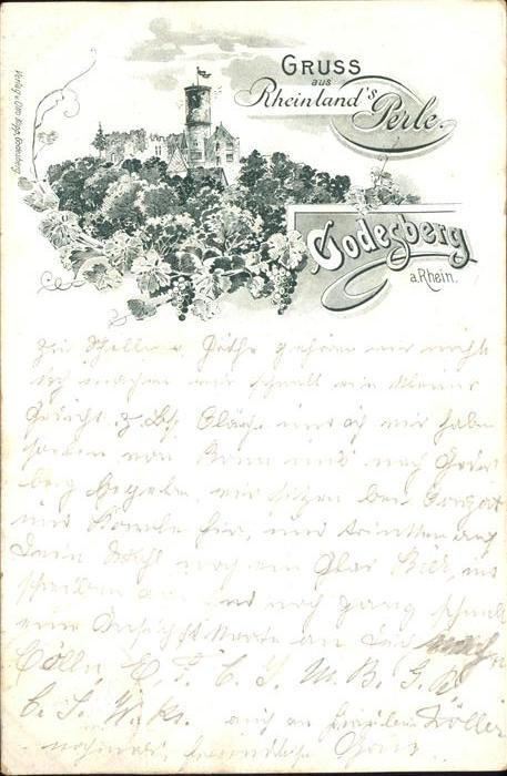 Godesberg Bad Rheinland Perle