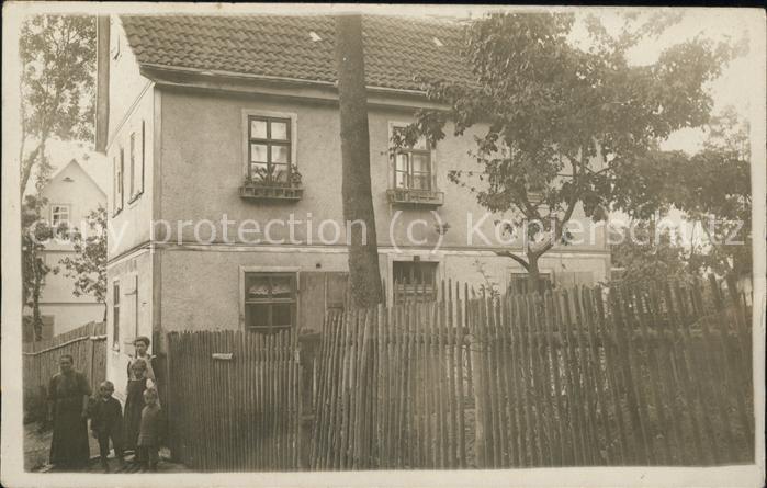 Soemmerda Familie Haus Privatpostkarte Foto
