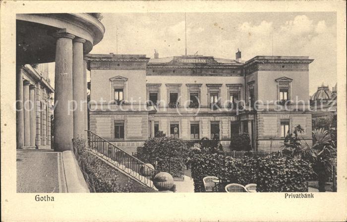 Gotha Thueringen Privatbank