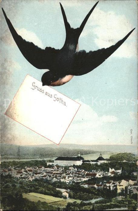 Gotha Thueringen Brief Schwalbe