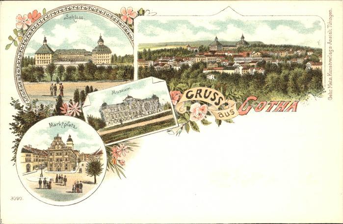 Gotha Thueringen Marktplatz Schloss Museum