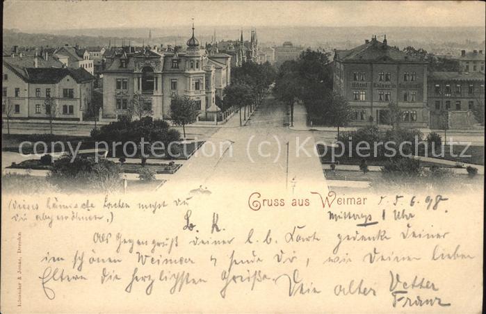 Weimar Thueringen Stadt