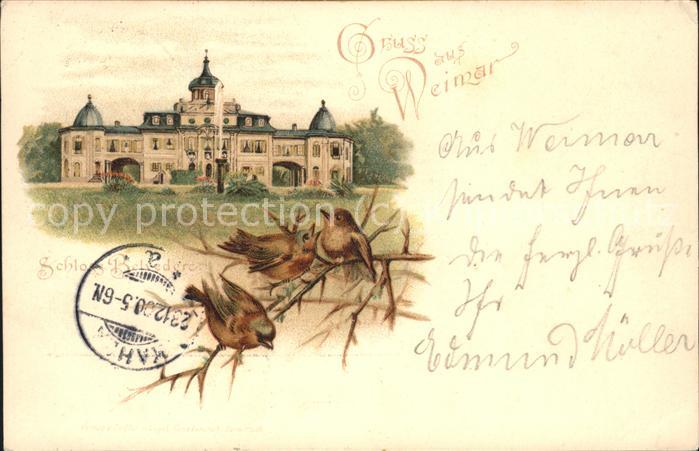 Weimar Thueringen Schloss Belvedere