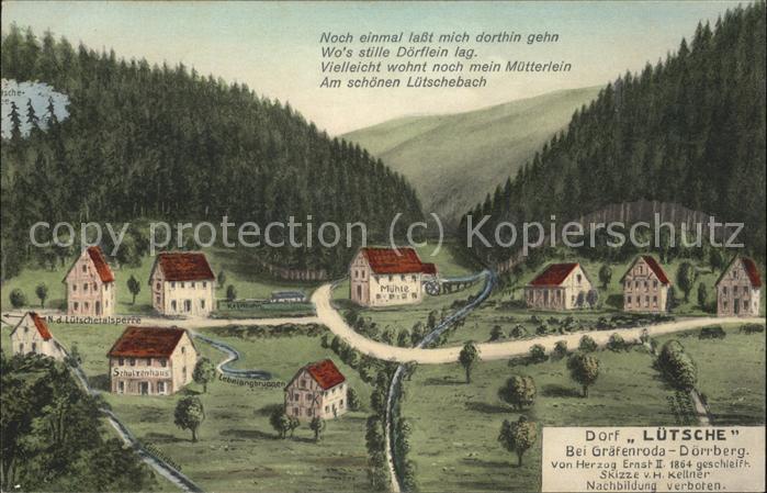 Luetsche Gräfenroda Dörrberg Gedicht