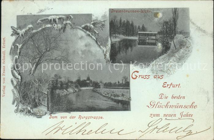 Erfurt Dreienbrunnen Dom Burgstr.