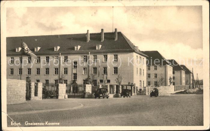 ERFURT  CITY Gneisenau-Kaserne
