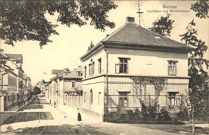 Weimar Thueringen Liszthaus Marienstr.