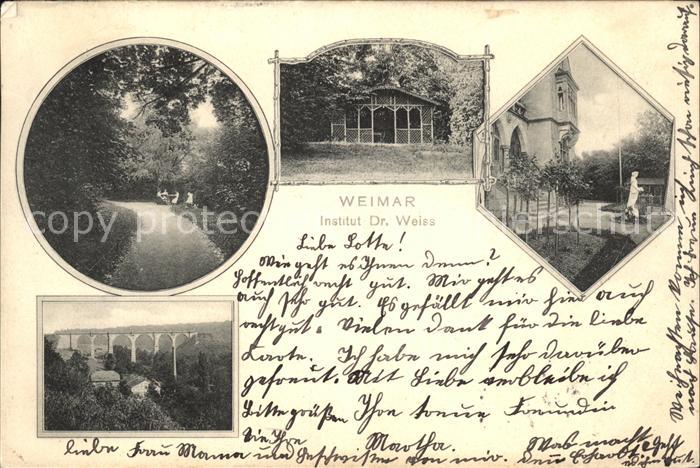 Weimar Thueringen Institut Dr. Weiss
