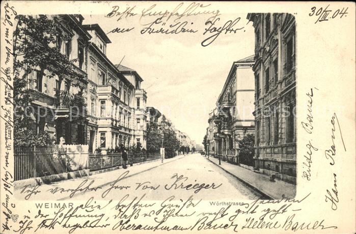 Weimar Thueringen Wörthstr.