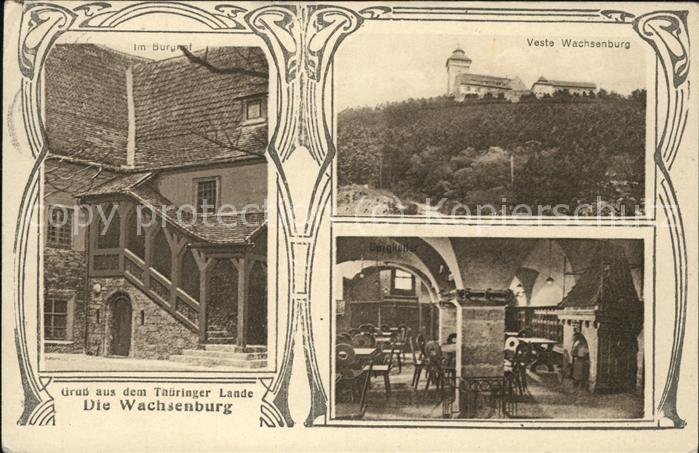 Wachsenburg Veste Burghof