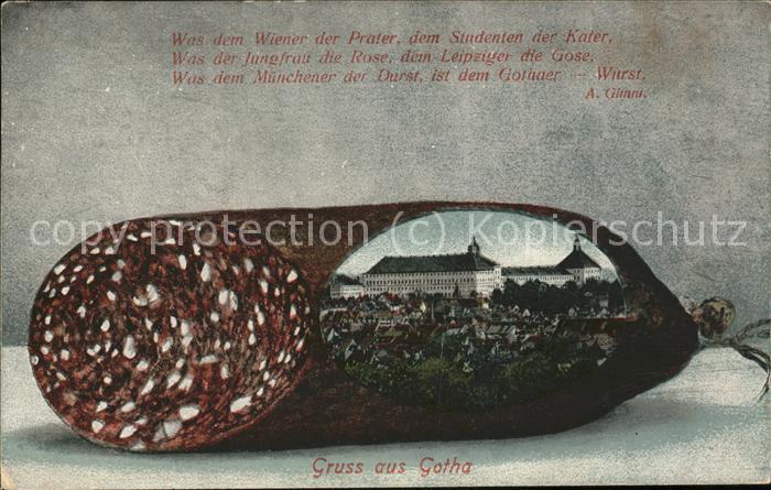 Gotha Thueringen Wiener Prater Wurst