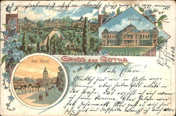 Gotha Thueringen Museum Markt