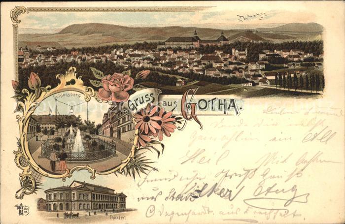 Gotha Thueringen Schlossberg Theater