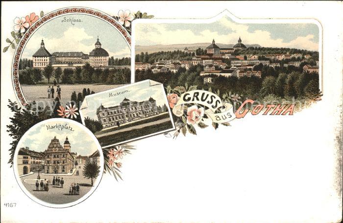 Gotha Thueringen Museum Marktplatz Schloss
